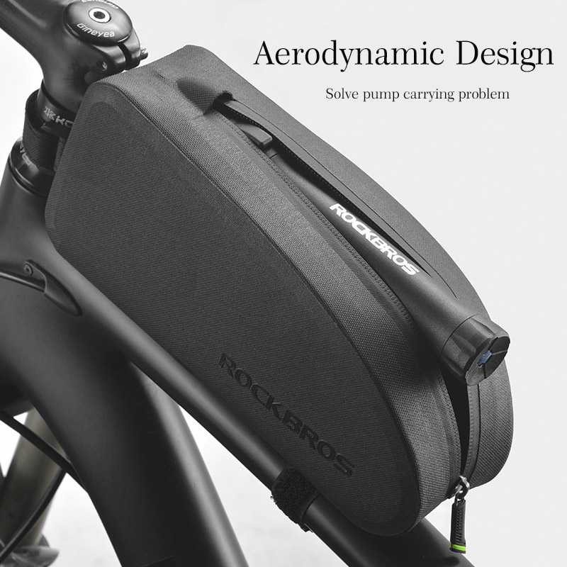 Tas Sepeda Rangka Sadel Penyimpanan Barang Waterproof Bag Nylon