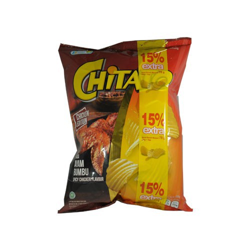 CHITATO KERIPIK SPICY CHICKEN 68GR