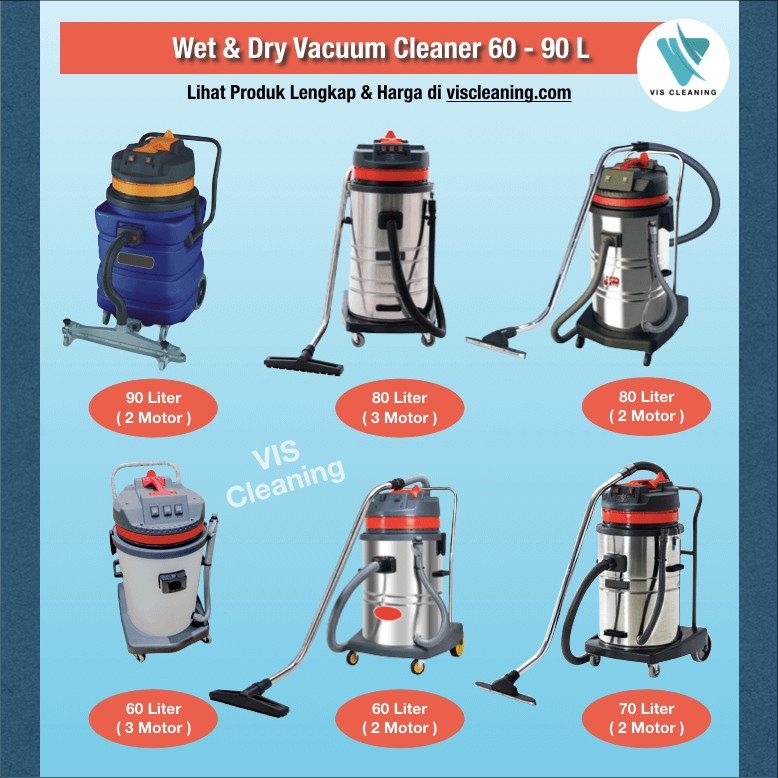 Vacuum Cleaner WET and DRY 30 Liter Lavor Windy 130 IF