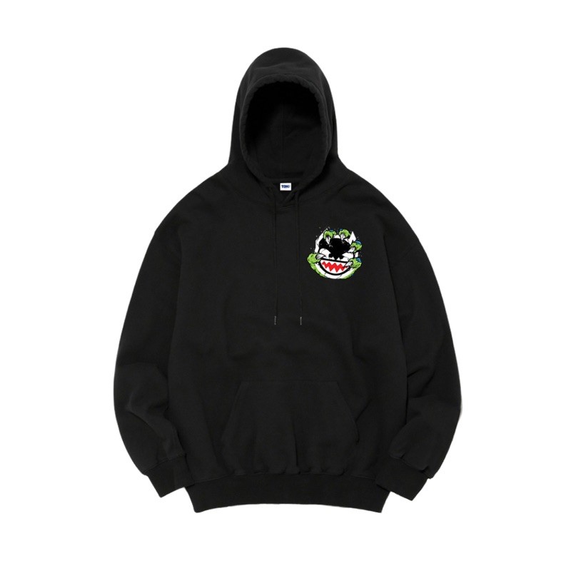 TDH DAWG HAND PULLOVER HOODIE BLACK