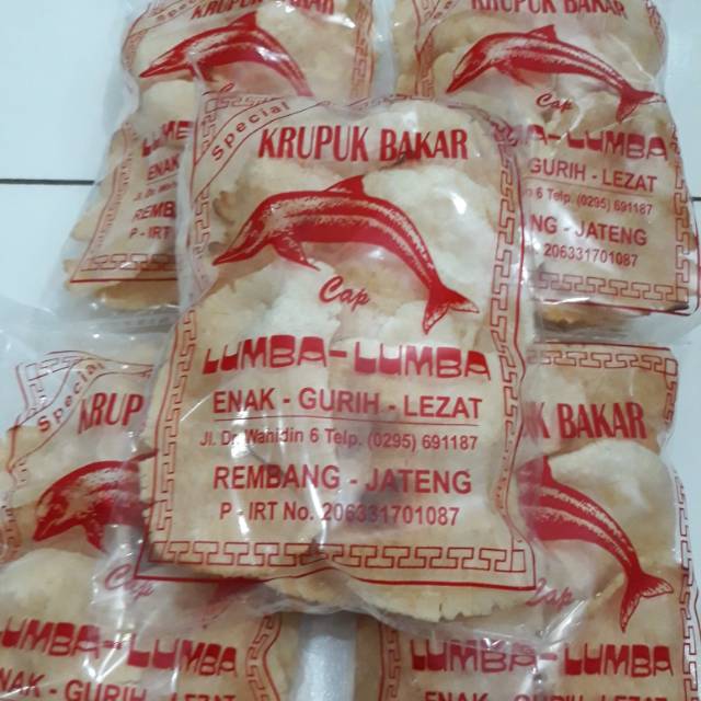 

Krupuk bakar lumba lumba