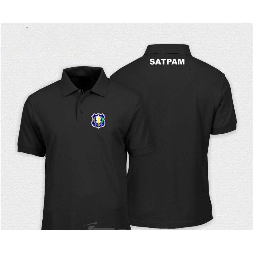 polo shirt satpam security / baju kerah satpam keamanan
