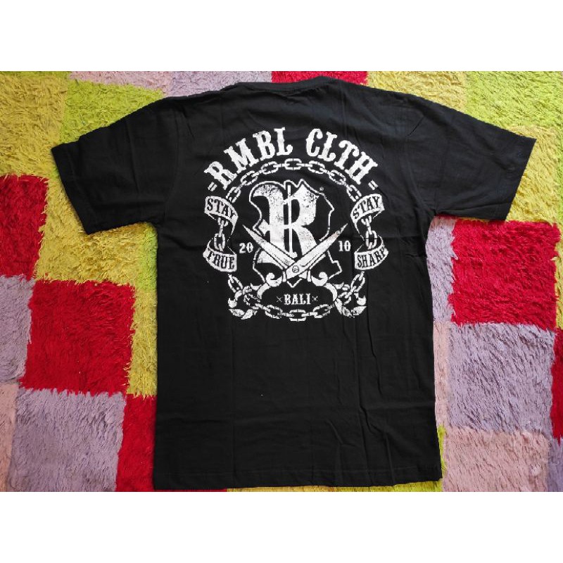 Tshirt rumble bali / rumble original / kaos rumble rmbl