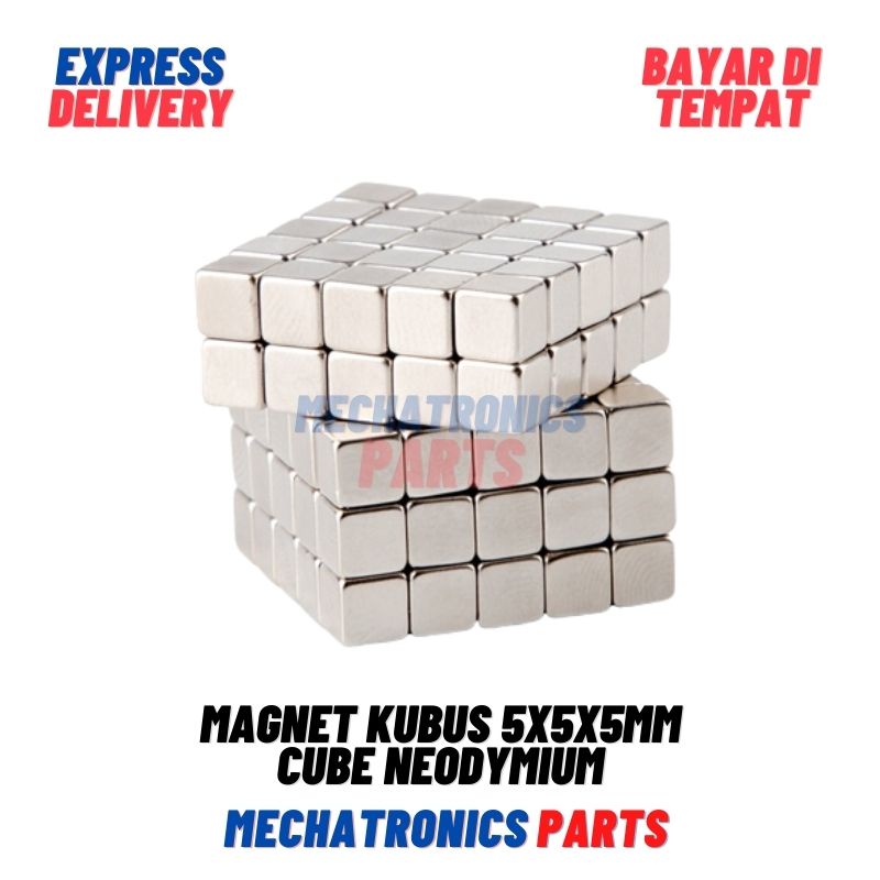 Magnet Kubus 5x5x5mm Cube Neodymium