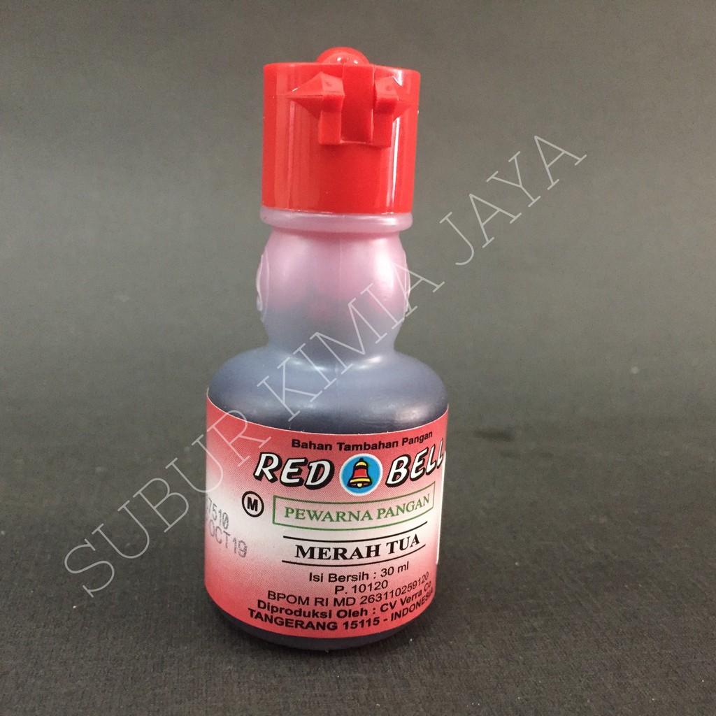 

Red Bell Pewarna Pangan Merah Tua 30 cc