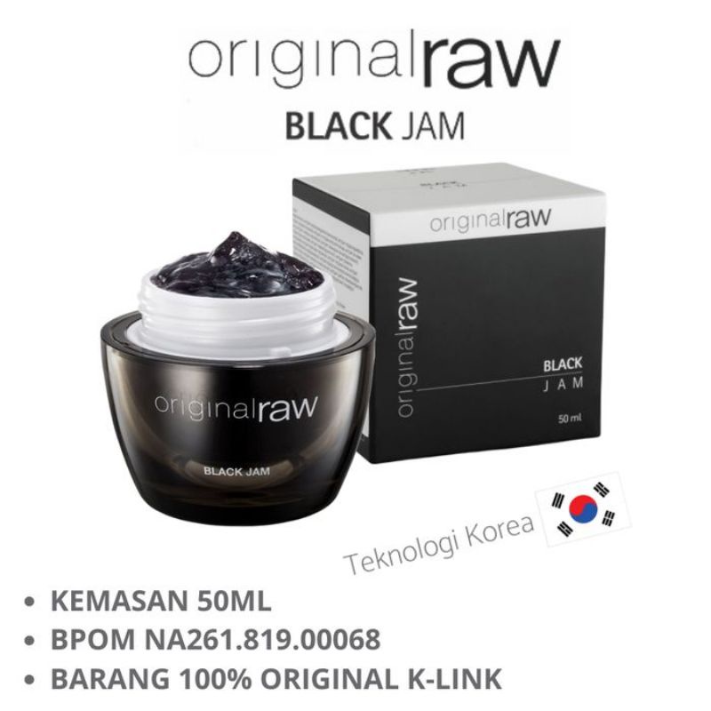 original raw black jam