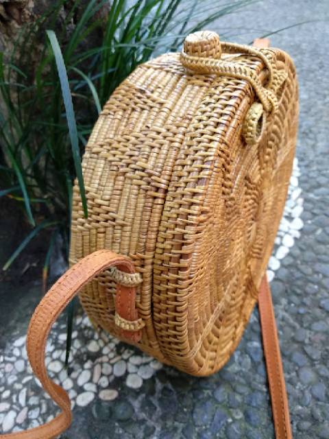 TAS ROTAN BINTANG FULL MOTIF