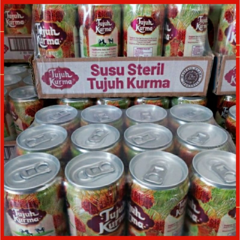 Susu Tujuh Kurma Susu Steril 1 Dus