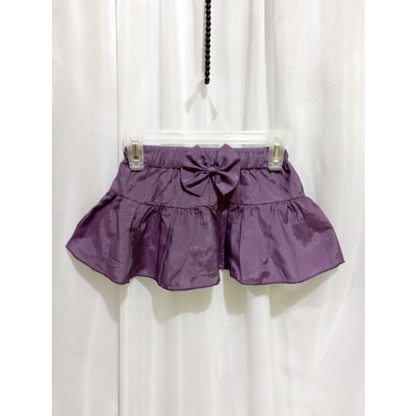 rok anak warna ungu untuk balita