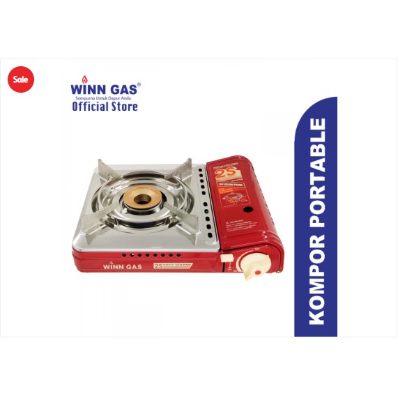 Winn Gas W2S Kompor Portable Anti Meledak Double Safety