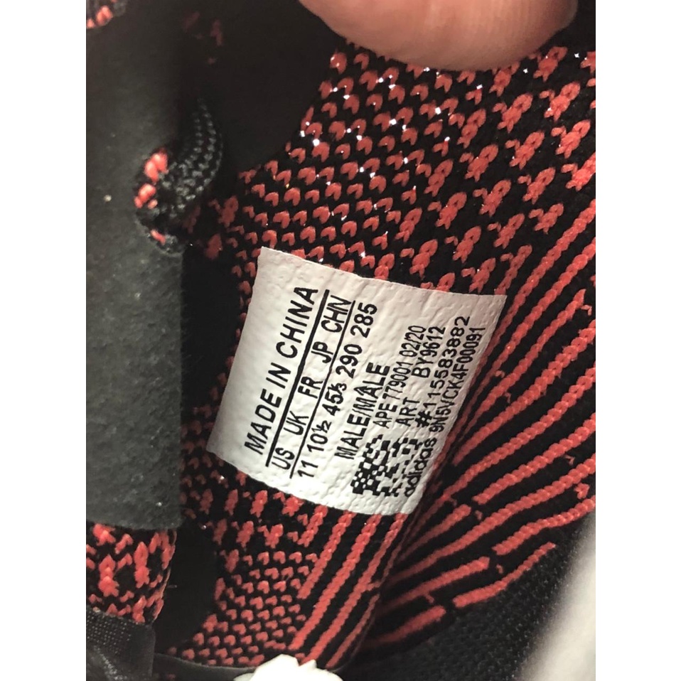 Yeezy Boost 350 V2 Red Strip PK, Guaranteed Real Pic Made In China.