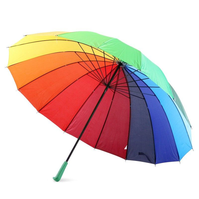 PAYUNG PELANGI RAINBOW JUMBO GOLF BESAR PAYUNG HUJAN BESAR PAYUNG GOLF