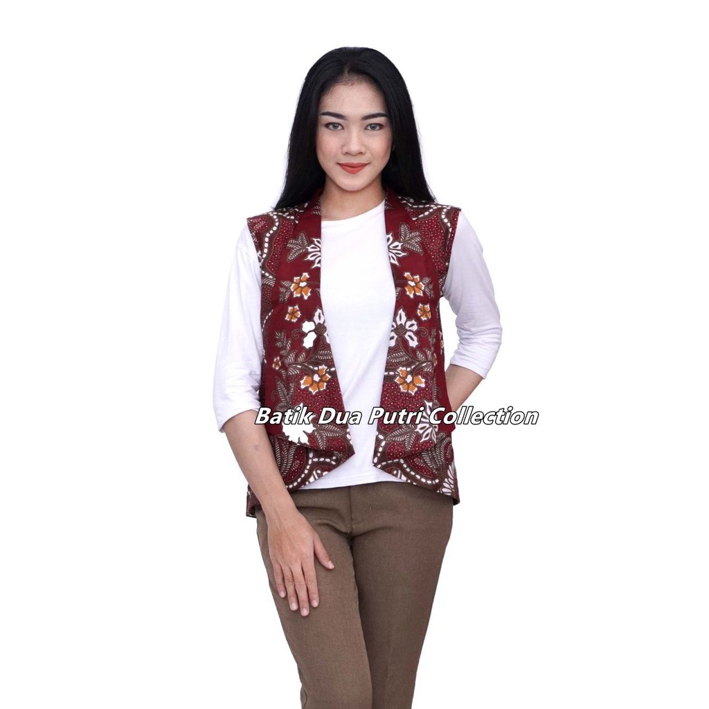 Batik Wanita OUTWEAR / BOLERO Atasan Modern Size  S-M-L-XL-XXL-3L-4L-5L
