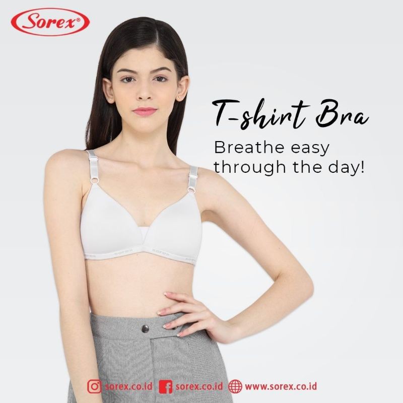 Tshirt BRA BH sorex PREMIUM tanpa kawat Lembut dan nyaman /seamless bra cup A