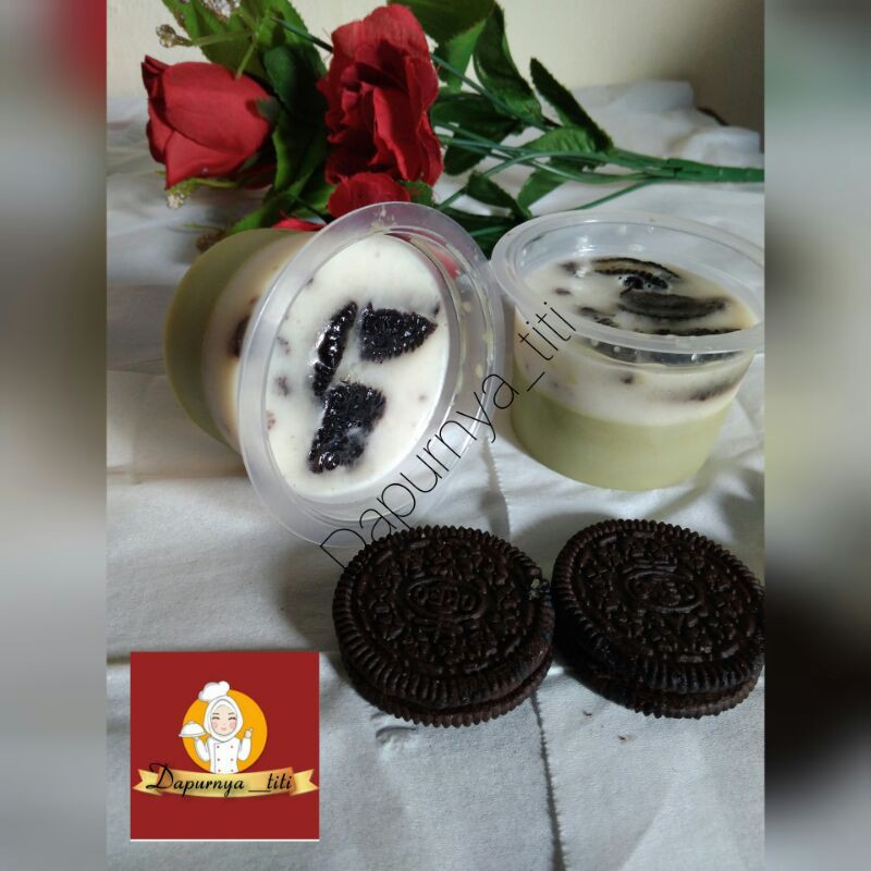 Puding Cup Matcha Oreo 120 ml