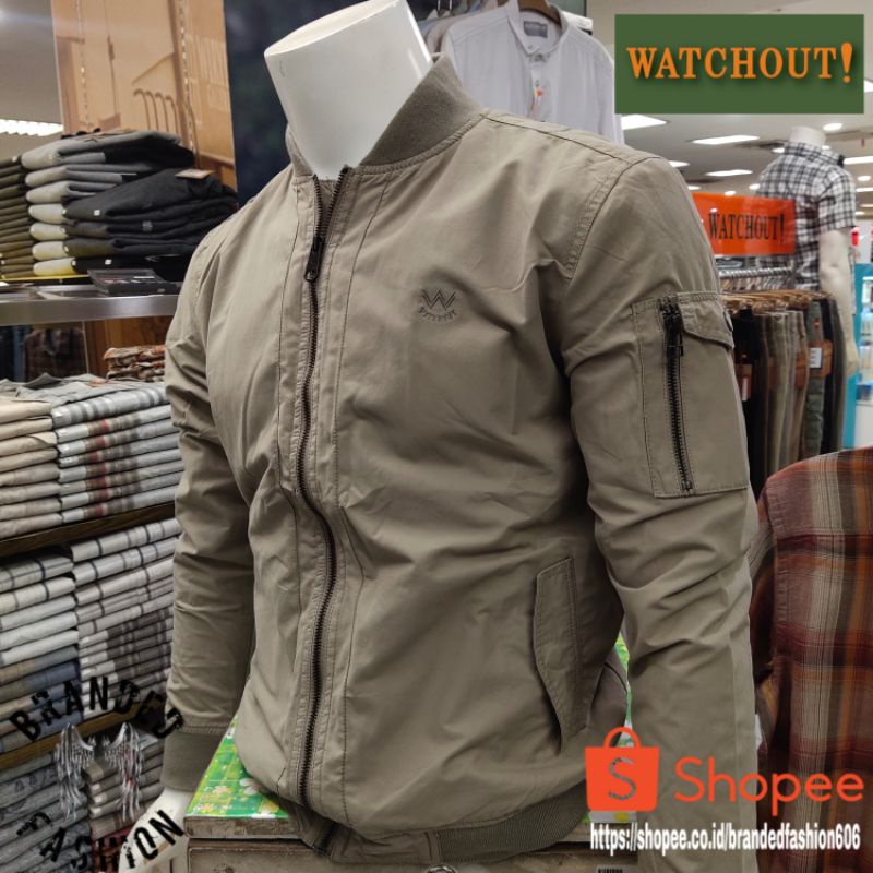WATCHOUT CASUAL RM JAKET BOMBER WJ301310004 KHAKI