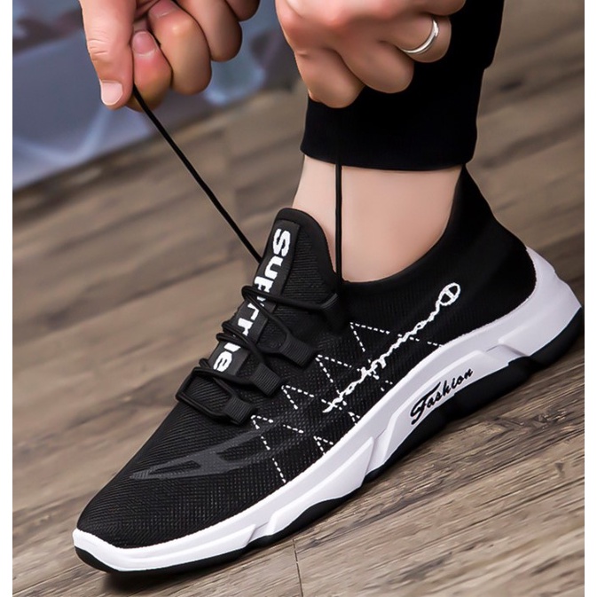 SNEAKERS VIRAL / SEPATU SNEAKERS PRIA CHAMP FASHION / SNEAKERS SLIP ON SUPREME / SEPATU SLIP ON PRIA