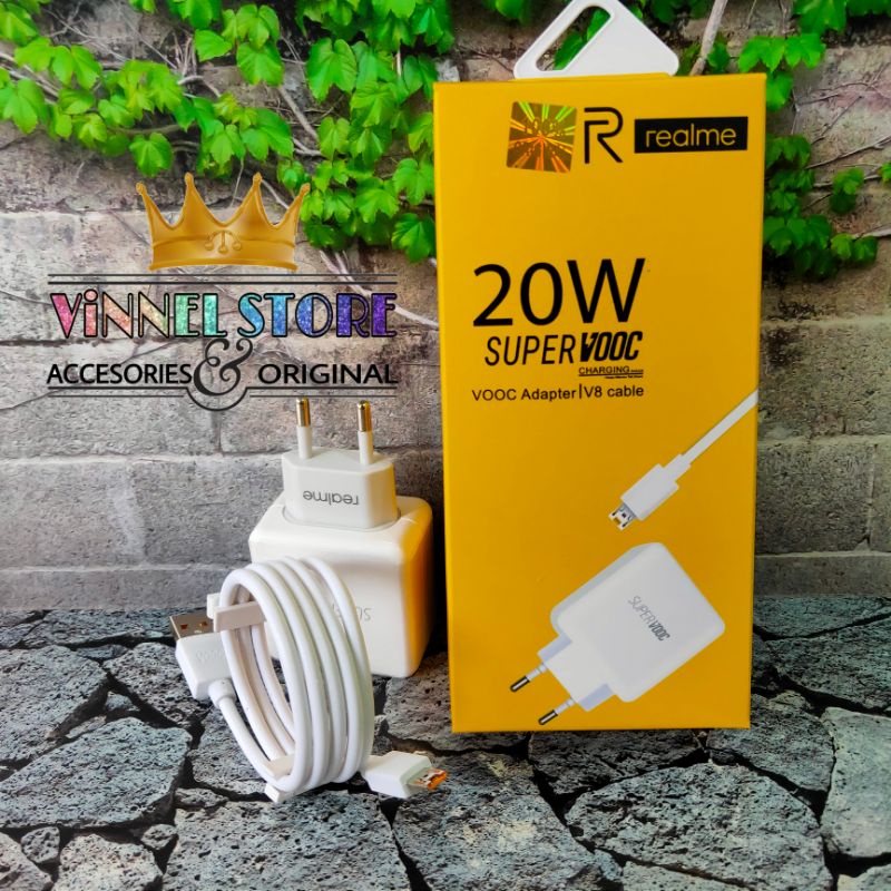 Charger  REALME  20W Super  VOOC 5v-4A  Support OPPO