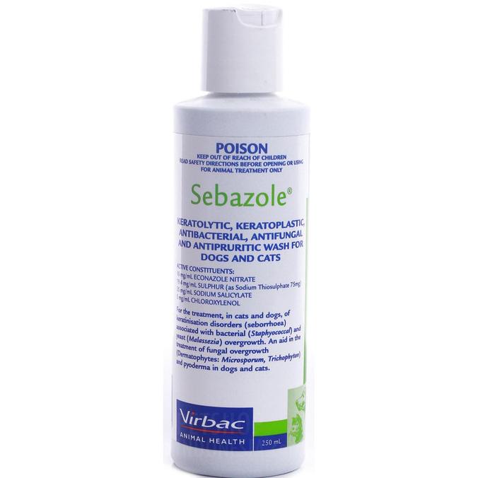 Virbac Sebazole 250Ml