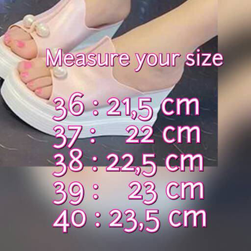 [CS] SIZE CHART UKURAN SEPATU