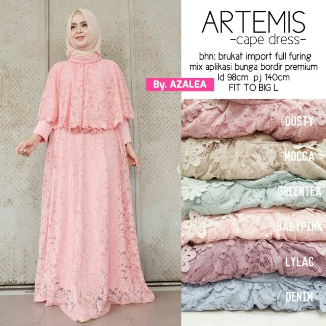 ARTEMIS CAPE DRESS