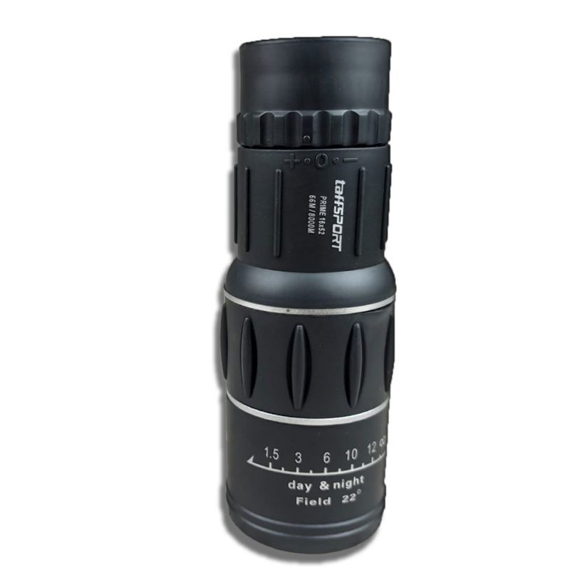 Teropong Monokular Taffsport  Focus Zoom Lens Telescope 16x52 Siang Malam