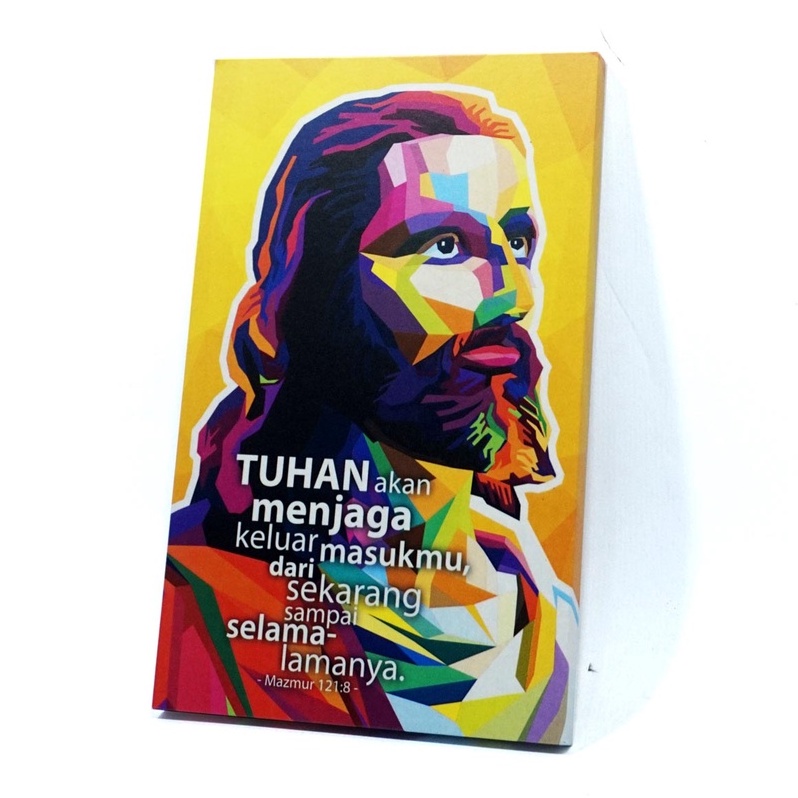 Jual Hiasan Dinding Kristen Mazmur 121:8 Tuhan menjaga B (12,5 x 20 cm