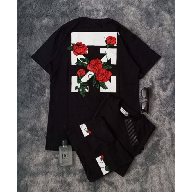 Baju Kaos Lengan Pendek Off White Super Premium T-shirt Import Bahan Lembut