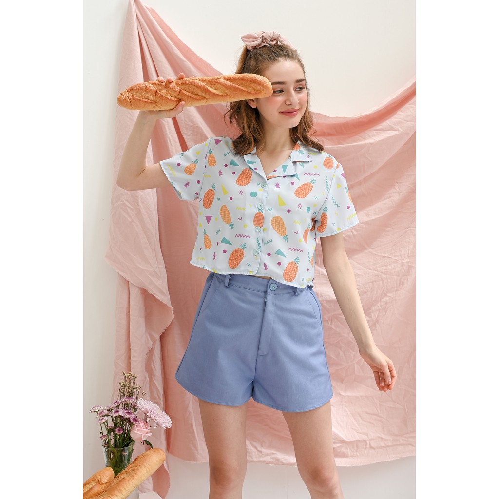 Mint Pineapple Shirt