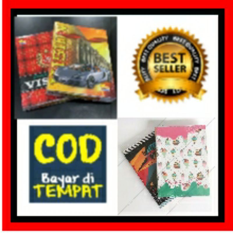 

Buku tulis boxy big boss 42 lembar satu pak berisi 6 buku