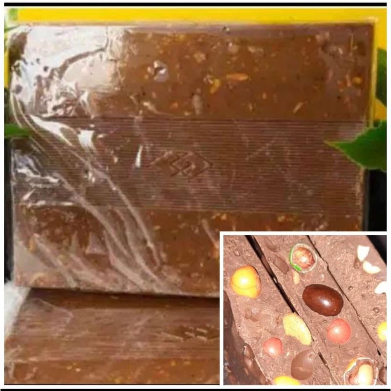 

brownies silverqueen isi chacha peanut