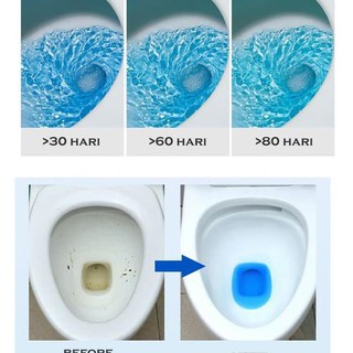 SANNI Tablet Biru Pembersih Closet Toilet Anti Bau Toilet Closet