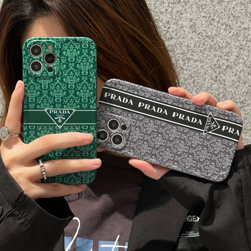 Case Desain Prada Untuk IPhone 7 8 Plus XR XS Max SE 11 Pro Max 12 13 Pro Max