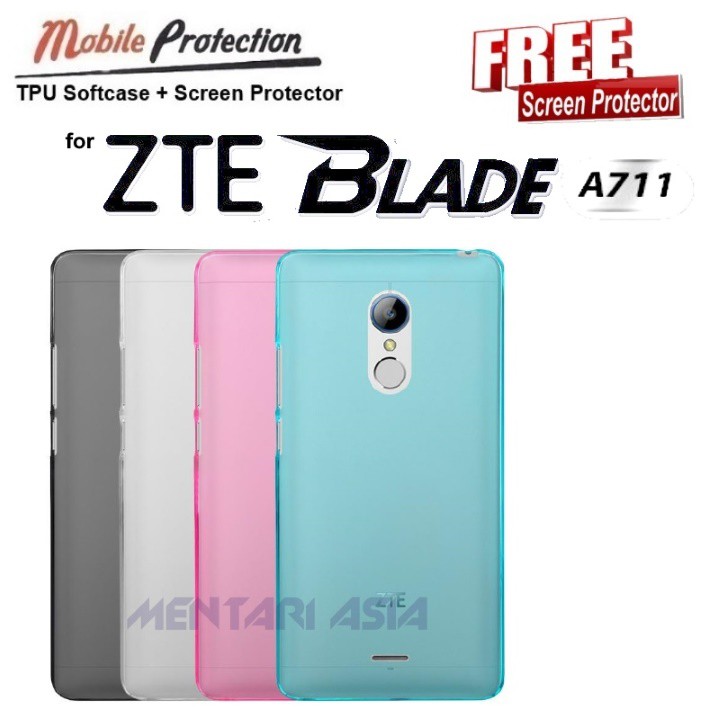 Softcase ZTE Blade A711 - High Quality TPU Softcase FREE SP