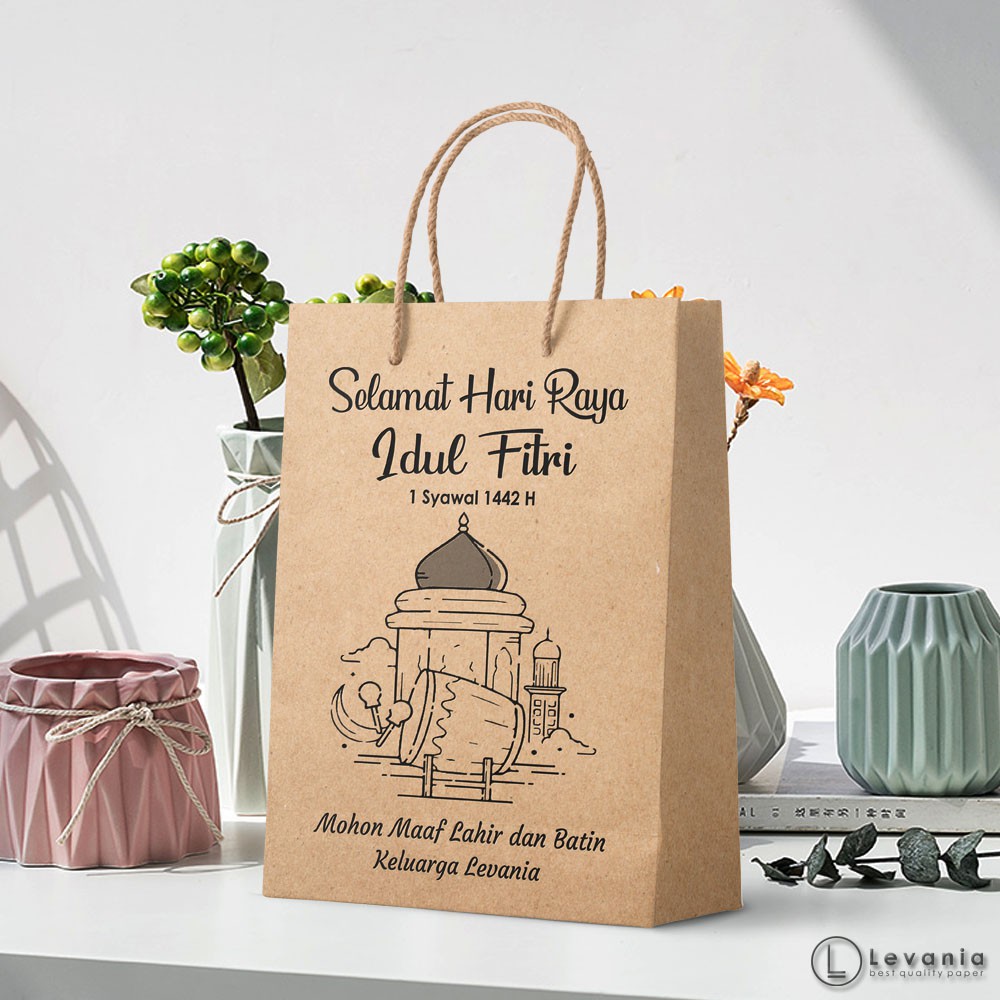 

Size 12x5,5x17,5cm - Paperbag - Tas Kertas
