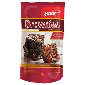 

HAAN Brownies Kukus / Panggang Kemasan Pouch (230 gram)