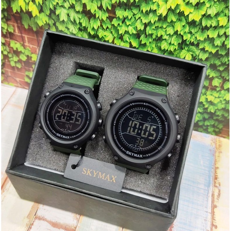 JAM TANGAN SKYMAX COUPLE 1810 Orginal