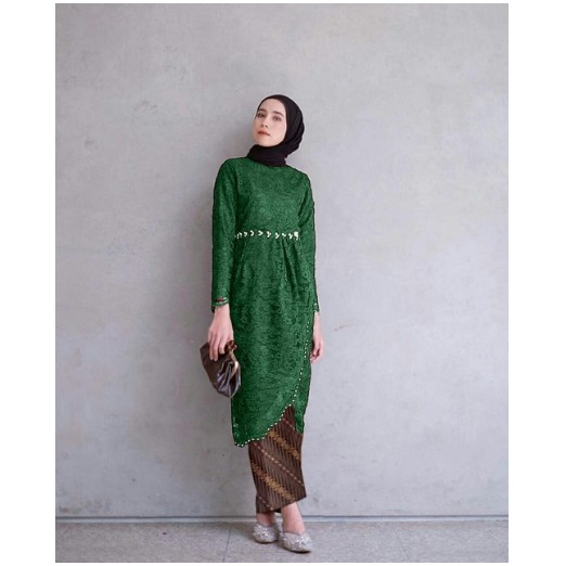 (100% Real Pict) KEBAYA AMORA BRUKAT CORNELI MUTIARA KEBAYA ORLIN KONDANGAN WISUDA SERAGAM BROKAT