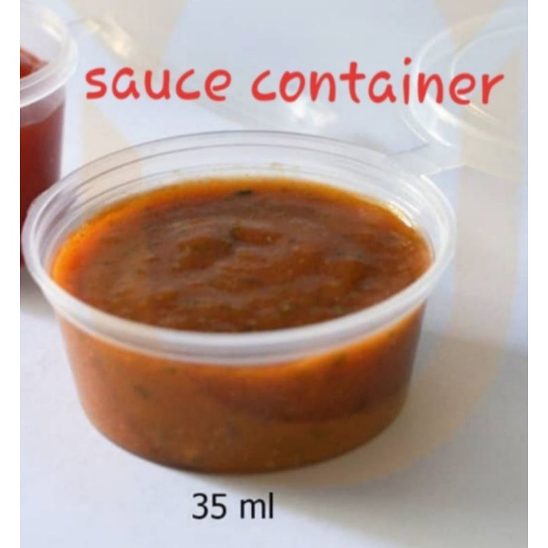 tempat saus/ sauce container suapi 35 ml