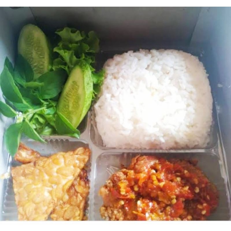 Jual Nasi Box Ayam Geprek Shopee Indonesia