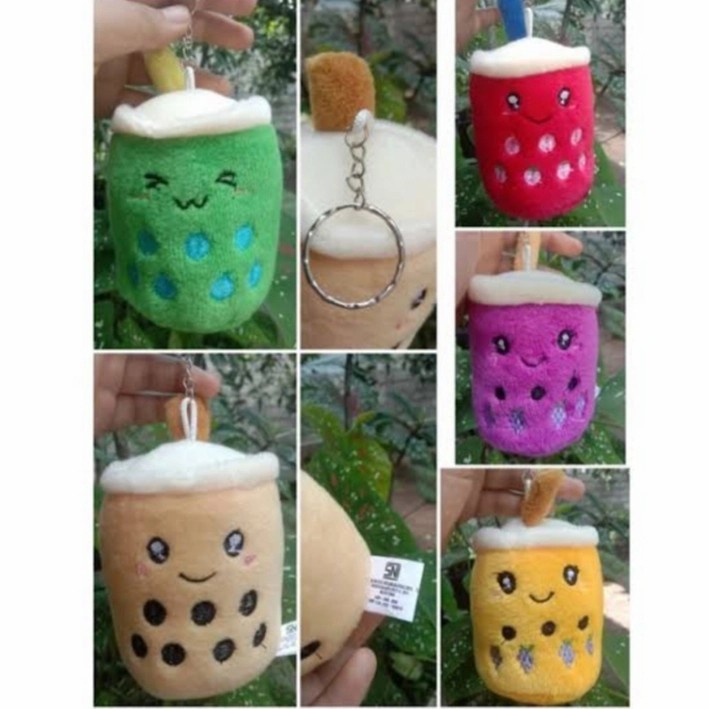 Gantungan Kunci Boneka Mini BOBA / Gantungan Aksesoris Tas