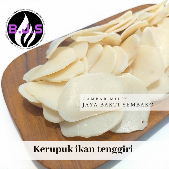 

Q1254521 Kerupuk Ikan Mentah Tenggiri 1Kg - Bentuk Bulat Dw51Sqs