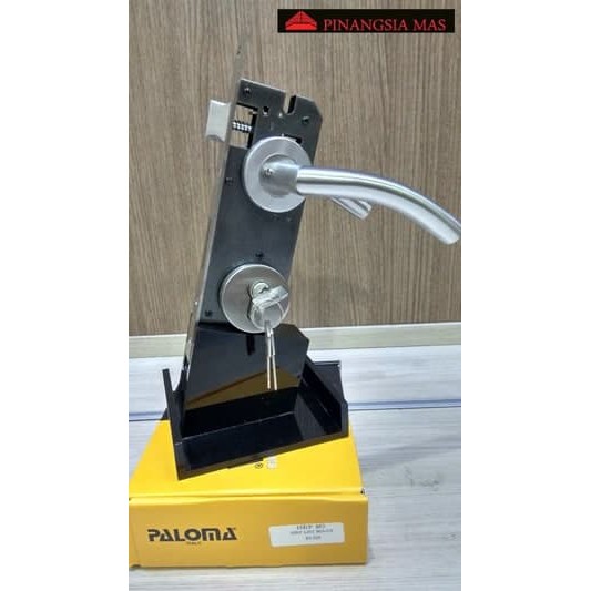 HANDLE KUNCI PINTU SET PALOMA LRP 402 LOCKSET ROSES 19MM STAINLESS GAGANG PINTU RUMAH