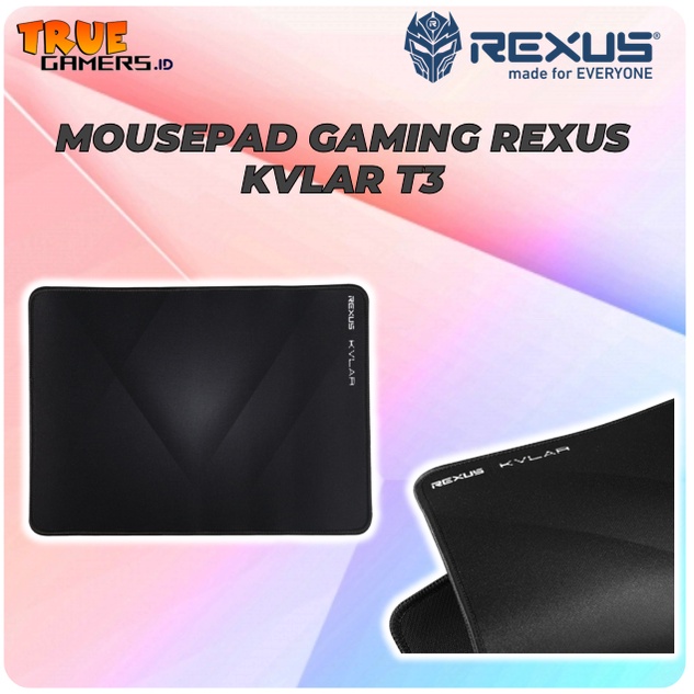 MOUSEPAD GAMING-REXUS KVLAR T3