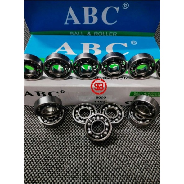 Bearing 6000 (tanpa tutup) ABC