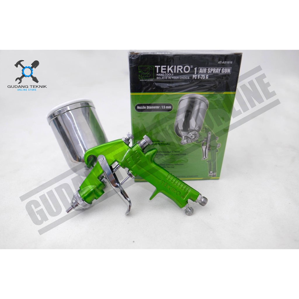 Spray Gun Tekiro F 75 G Plus Tabung Atas