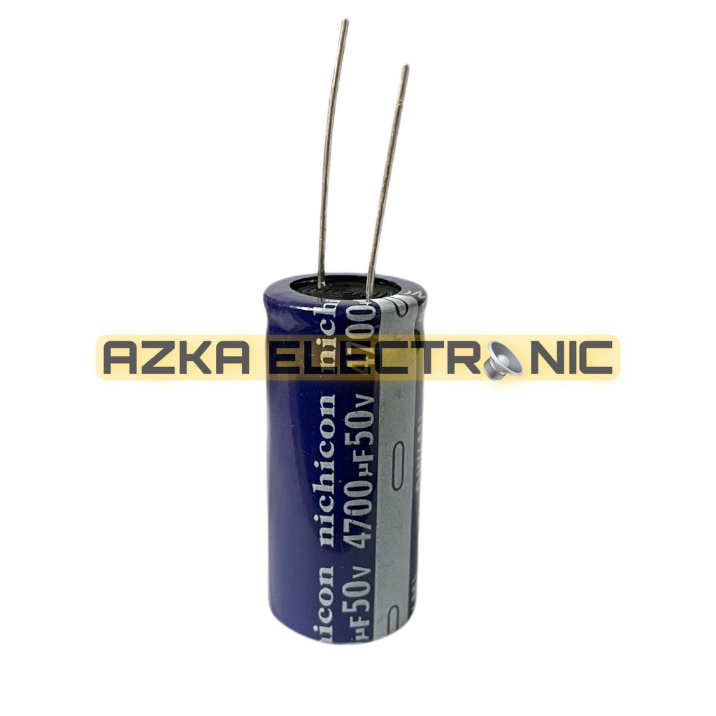 Elco Capacitor Kapasitor Nichicon 4700uF 50V