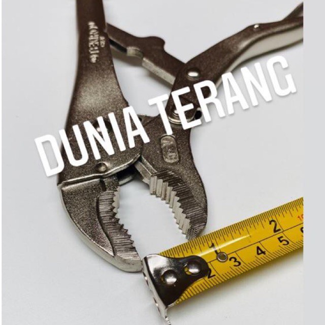 Tang Buaya TEKIRO Bengkok 10 in - Curved Locking Pliers 10'' - PL LG0770