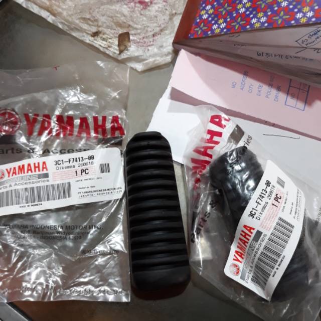 Karet footstep depan vixion original
