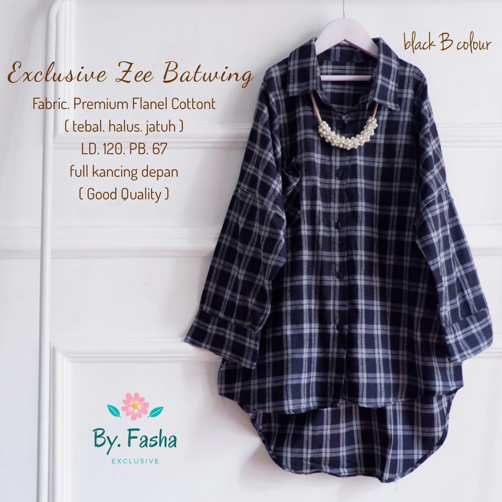 EXCLUSIVE ZEE BATWING BY FASHA HIJAB